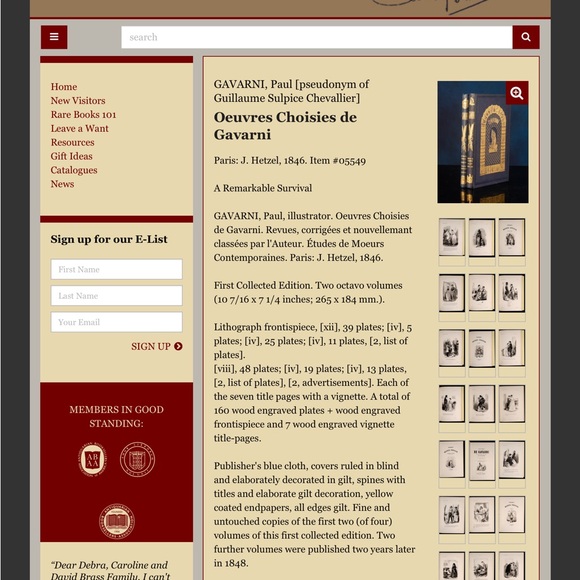 Oeuvres Choisies de Gavarni lithograph - Picture 2 of 5